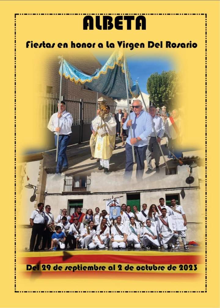 Fiestas en honor a Nuestra Señora del Rosario 2023 Albeta
